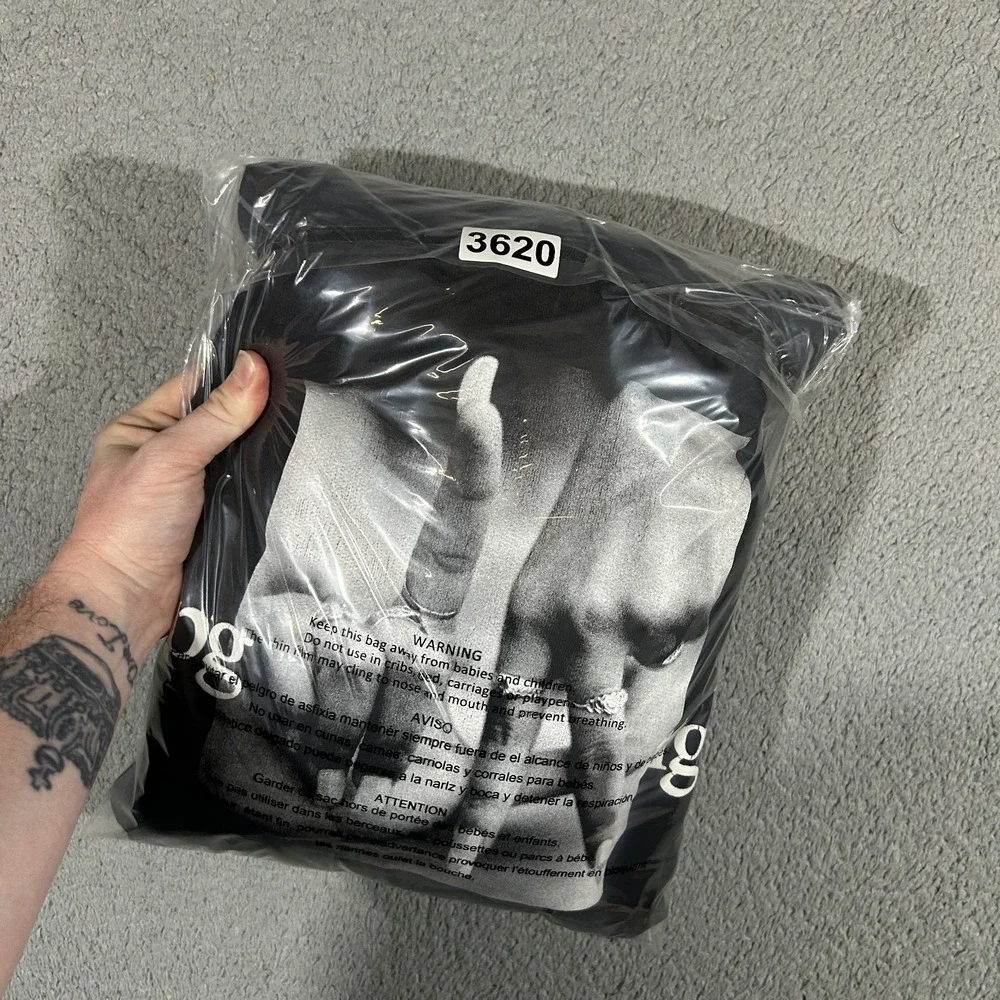 PGLANG Kendrick Lamar Hoodie GNX M The Pop Out! Concert Medium #3620